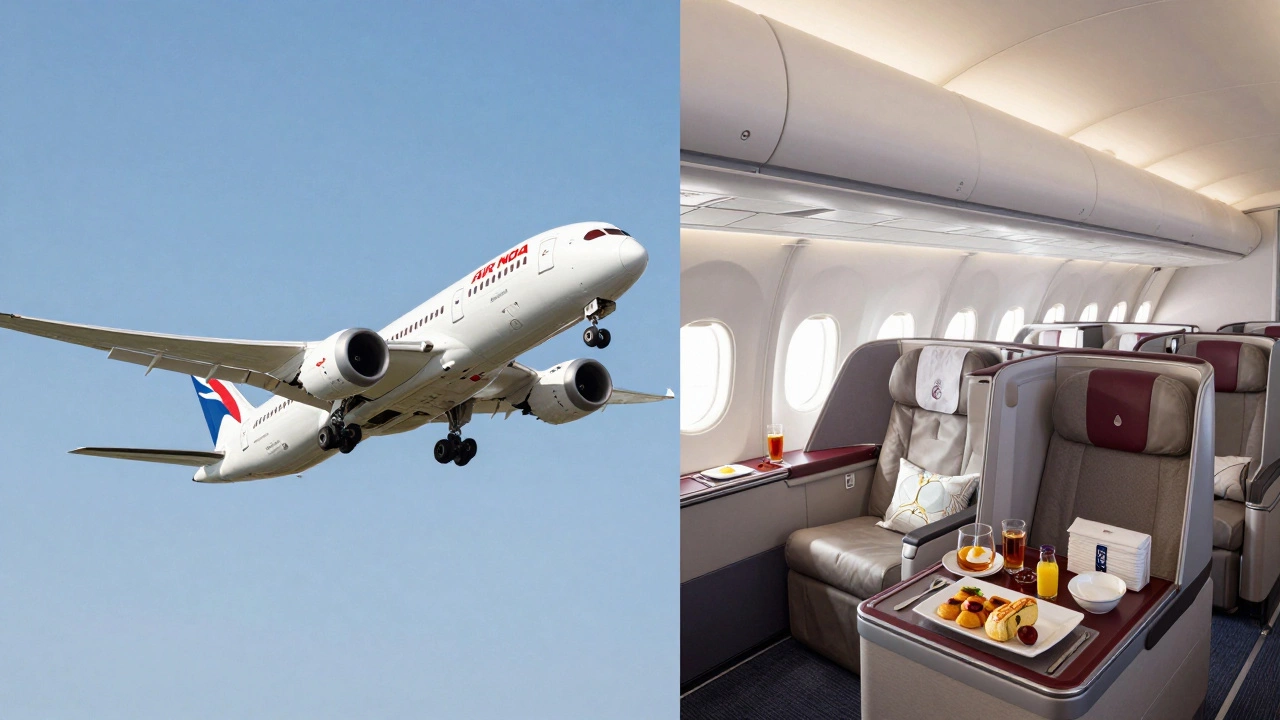 Comparison of direct flight speed vs luxury layover service for US-India travel